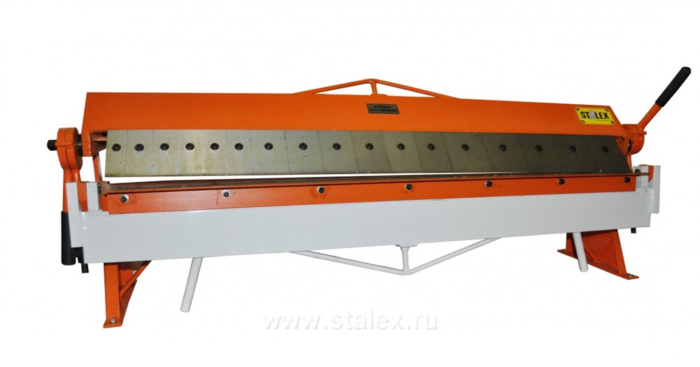 Фото 25 - Станок листогибочный ручной сегментный  STALEX W1.5x1260A.