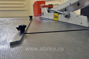 Фото 12 - Гильотина ручная сабельного типа STALEX KHS-1250.