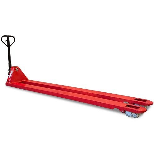 Фото 31 - Длинновильная гидравлическая тележка OX10-250 OXLIFT 2,5 м 1000 кг.
