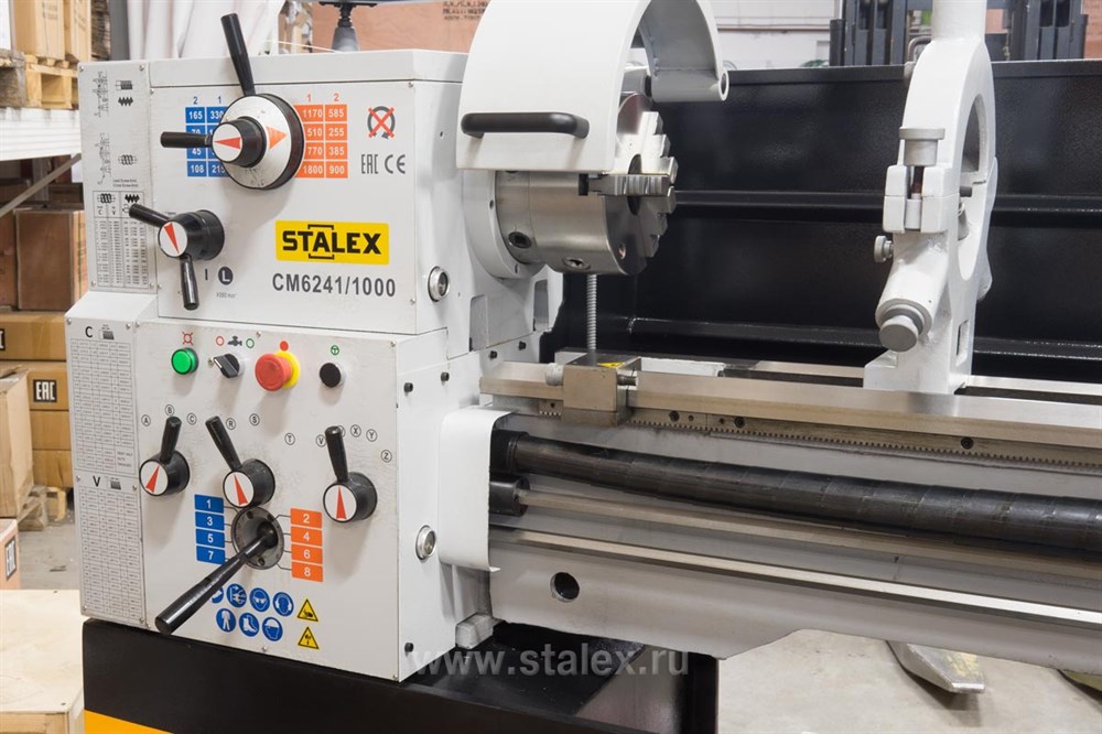 Фото 56 - Токарно-винторезный станок STALEX CM6241/1000.