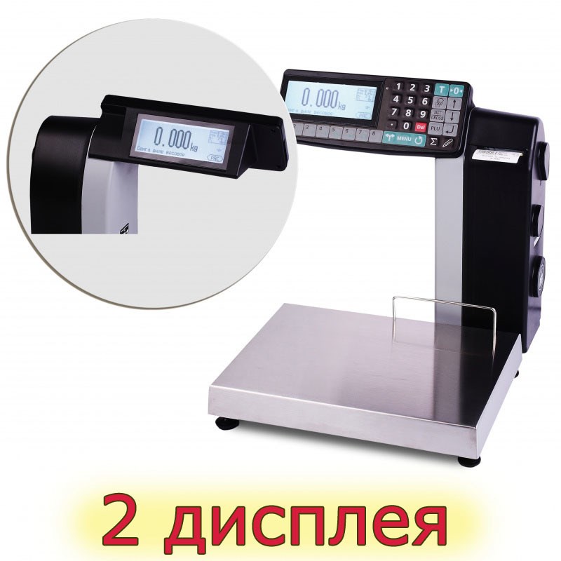Фото 25 - Весы с печатью этикеток MK-15.2-R2P10-1 (с подмотчиком).