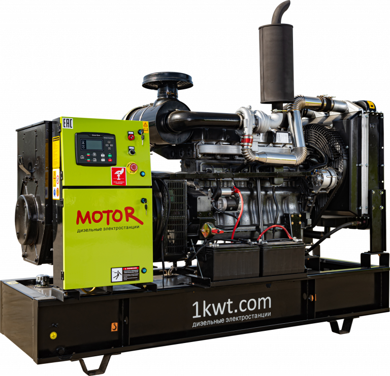 Фото 2 - АД120-Т400 дизельный генератор Motor 120 кВт Открытая на двигателе RICARDO / R6105IZLD.