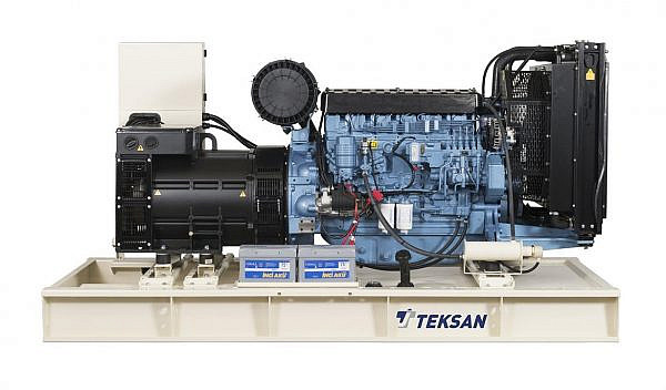 TJ1100BD5L дизельный генератор Teksan 800 кВт Открытая на двигателе BAUDOUIN / 12M26G1100/5